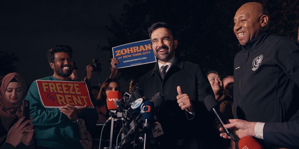 New York wollte am Dienstag (Ortszeit) einen neuen Bürgermeister wählen. - Foto: Andres Kudacki/AP/dpa