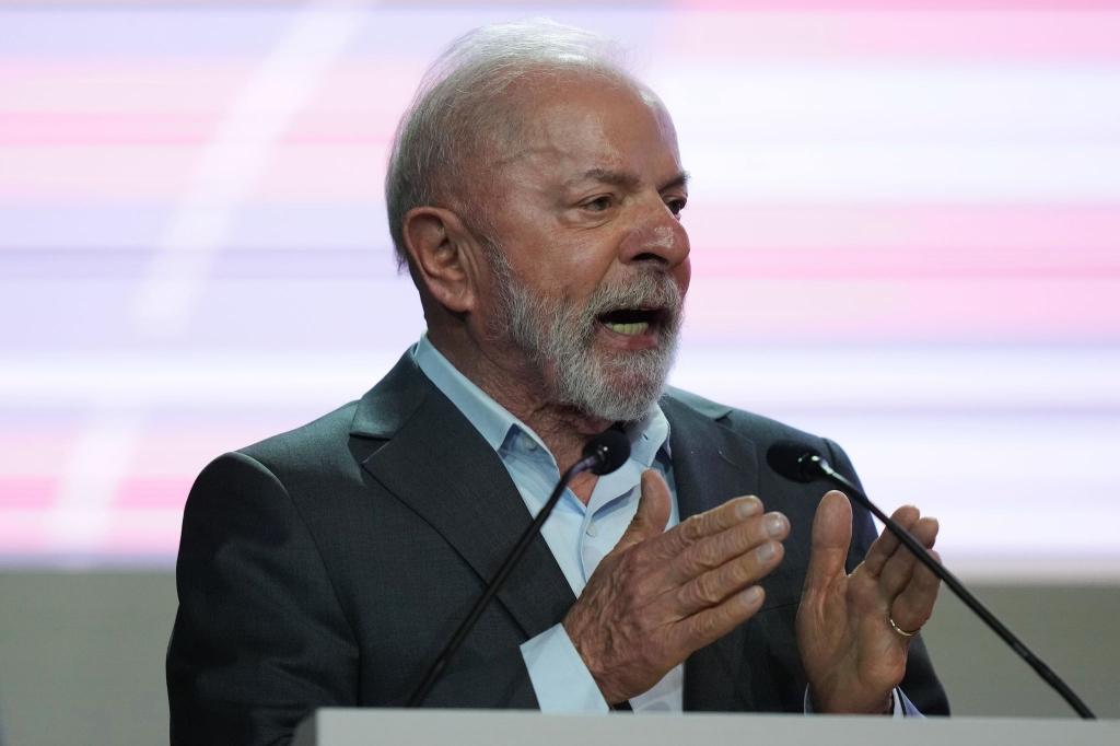 Mit Leidenschaft für die Klimawissenschaft: Brasiliens Präsident Lula. - Foto: Fernando Llano/AP/dpa