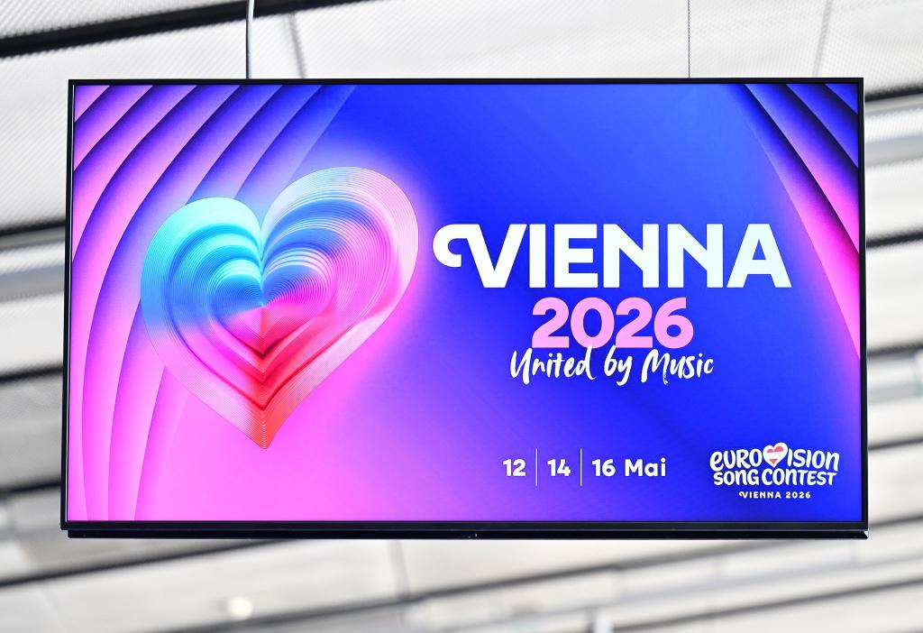 Das Design für den ESC 2026 steht bereits fest - jetzt gibt es Überlegungen, ob Kanada bei dem Musikwettbewerb auftreten könnte. (Archivbild) - Foto: Hans Klaus Techt/APA/dpa