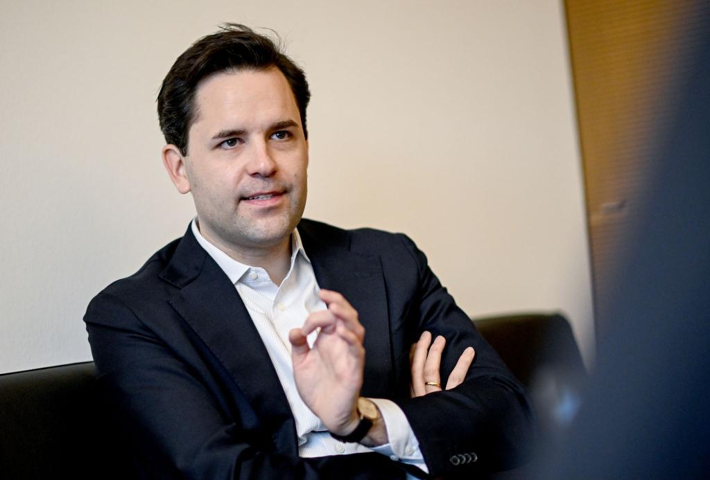 Der Chef der Jungen Union, Johannes Winkel. (Archivbild) - Foto: Britta Pedersen/dpa