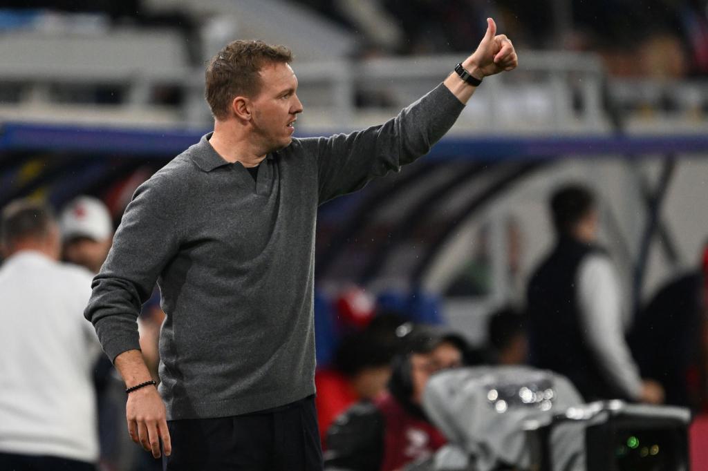 Julian Nagelsmann bereitet sein Team auf die Slowakei vor. - Foto: Federico Gambarini/dpa