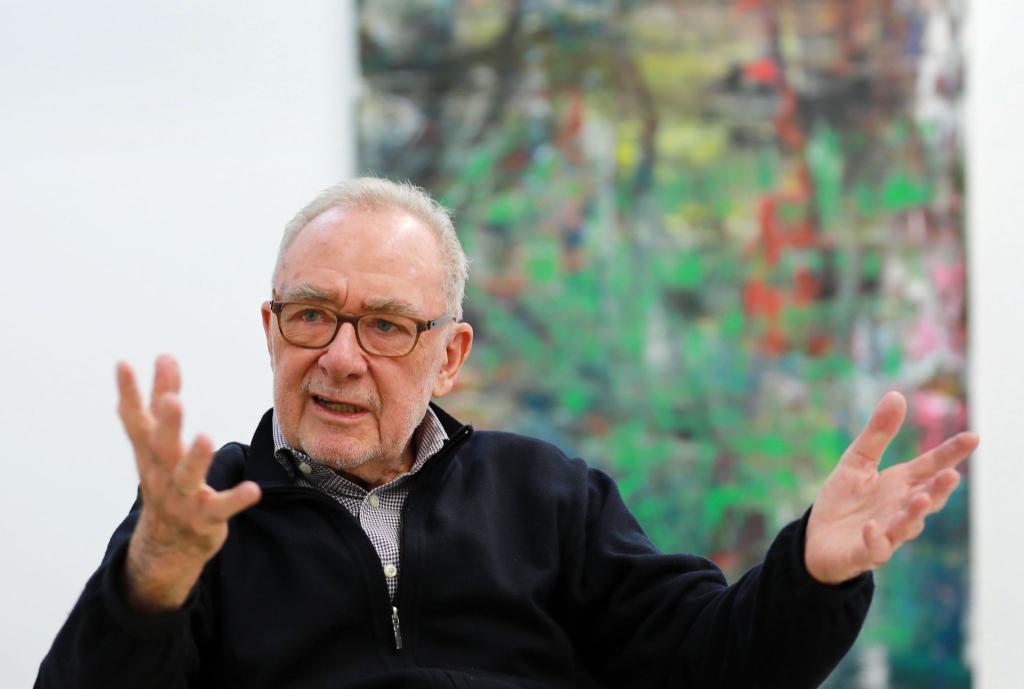 Gerhard Richter führt wieder einmal das Ranking «Kunstkompass» an (Archivbild). - Foto: picture alliance / dpa