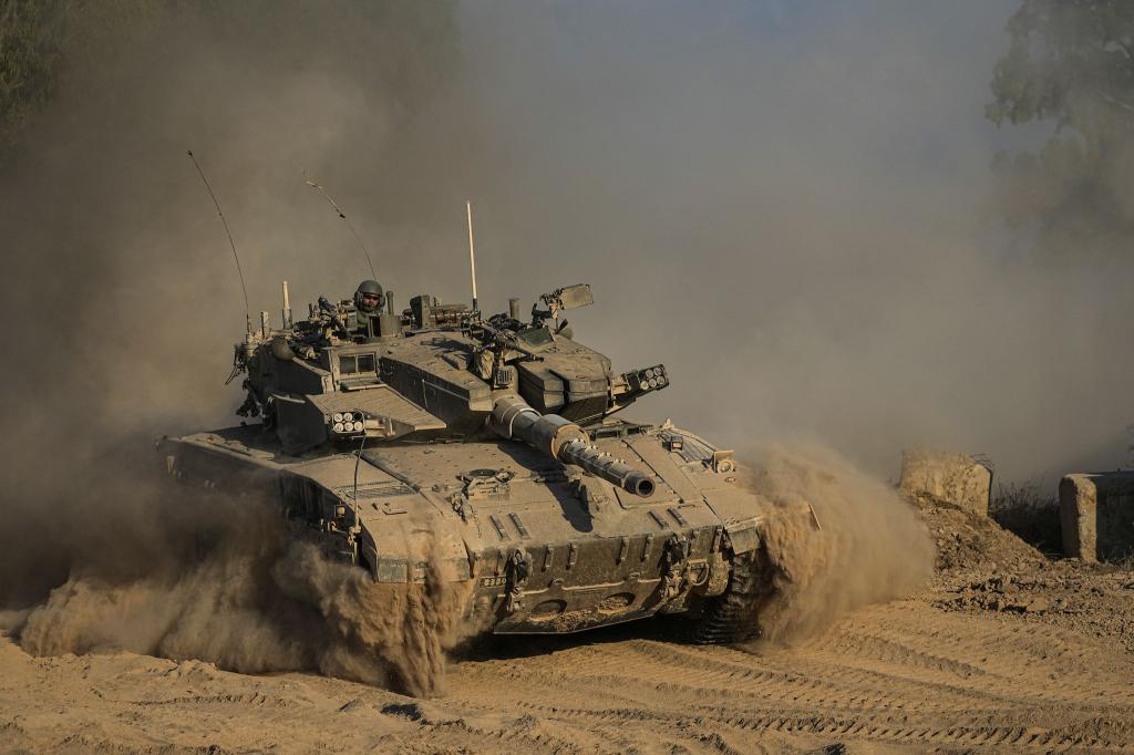 Werden künftig wieder deutsche Motoren für israelische Panzer geliefert? (Symbolbild) - Foto: Tsafrir Abayov/AP/dpa