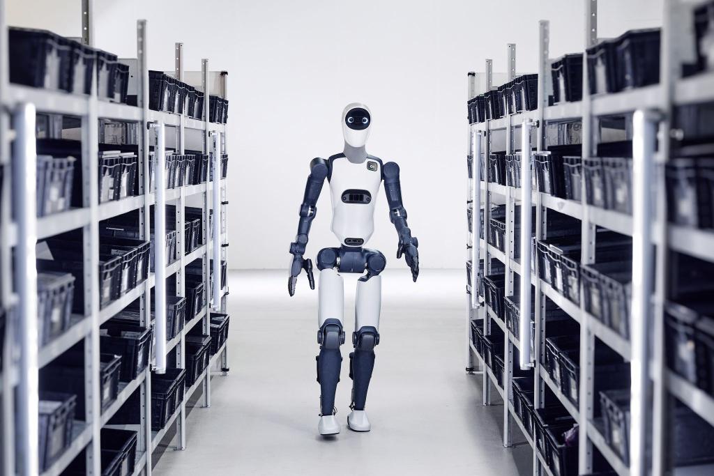 Der humanoide Roboter Agile One soll ab Anfang 2026 bei München in Serie produziert werden. (Handout) - Foto: Agile Robots/dpa