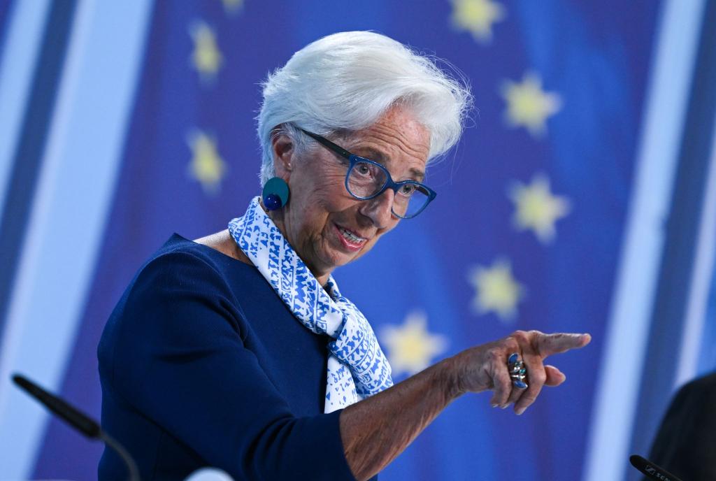 Europa hat es nach Ansicht von EZB-Präsidentin Lagarde selbst in der Hand, sein Wachstum in einer Welt im Umbruch zu sichern. (Archivbild) - Foto: Arne Dedert/dpa