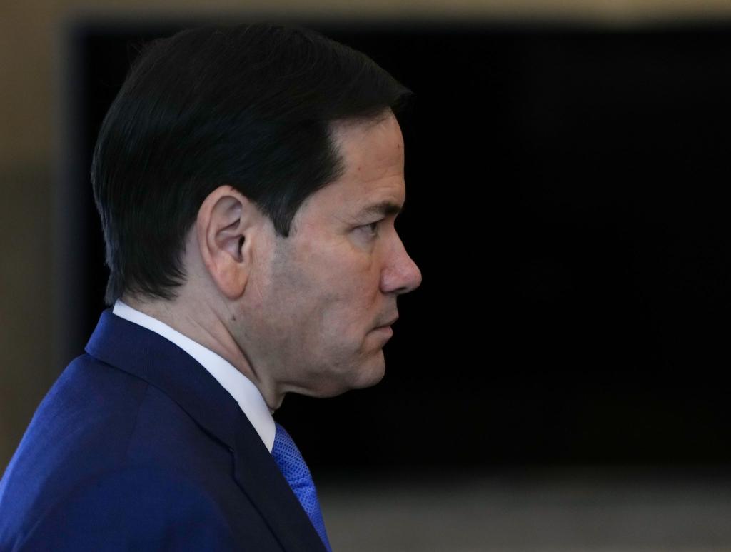 US-Außenminister Marco Rubio soll Kongressabgeordnete über den Friedensplan informiert haben. (Archivfoto) - Foto: Soeren Stache/dpa