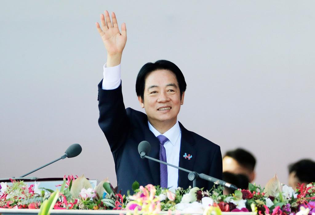 Taiwans Präsident kündigte in einem Gastbeitrag höhere Verteidigungsausgaben an. (Archivbild) - Foto: Chiang Ying-ying/AP/dpa