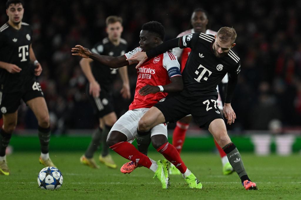 Der FC Bayern war zum Spitzenspiel in London zu Gast. - Foto: Sven Hoppe/dpa