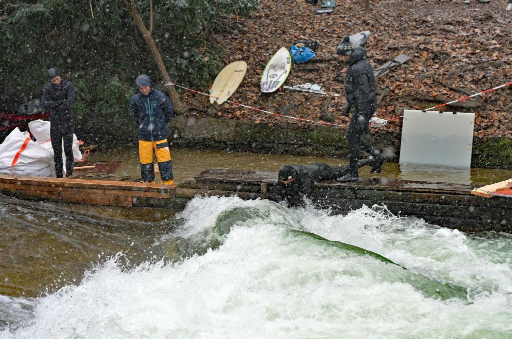 Ein Hauch einer grünen Welle war bereits beim Vorversuch zu sehen. (Archivbild) - Foto: Malin Wunderlich/dpa
