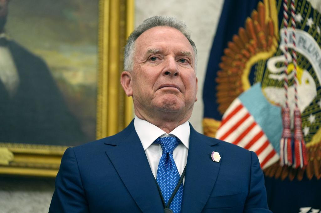 Steve Witkoff - vom Immobilienmogul zum Sondergesandten. (Archivbild) - Foto: Evan Vucci/AP/dpa