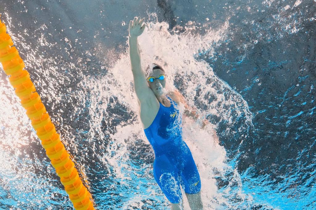Die deutsche Schwimmerin Isabel Gose wurde über 400 Meter Freistil Europameisterin auf der Kurzbahn. (Archivbild) - Foto: Lee Jin-man/AP/dpa