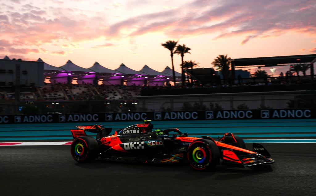 Lando Norris - Erster im Klassement und Schnellster im Training. - Foto: David Davies/PA Wire/dpa
