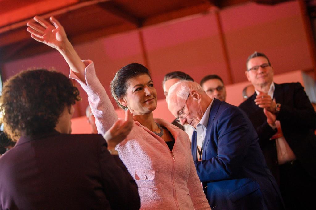Sahra Wagenknecht zieht sich vom Parteivorsitz zurück. - Foto: Klaus-Dietmar Gabbert/dpa