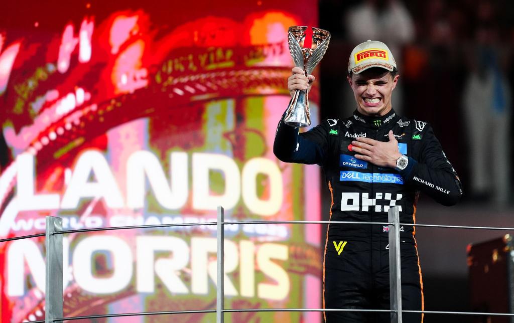 Lando Norris wird der Gejagte sein von Anfang an im kommenden Jahr. - Foto: David Davies/PA Wire/dpa