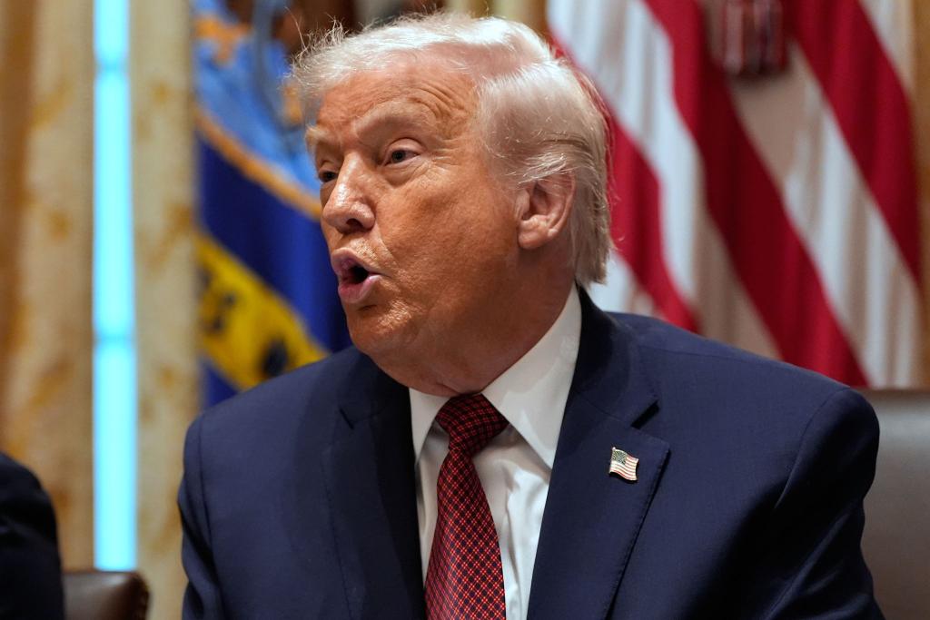 Europa müsse bei vielen Dingen sehr vorsichtig sein, sagte Trump - allerdings ohne Erklärung. - Foto: Alex Brandon/AP/dpa