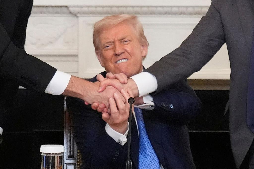 US-Präsident Donald Trump brüstet sich immer wieder, schon mehrere Kriege und große Konflikte beendet zu haben. (Archivbild) - Foto: Mark Schiefelbein/AP/dpa