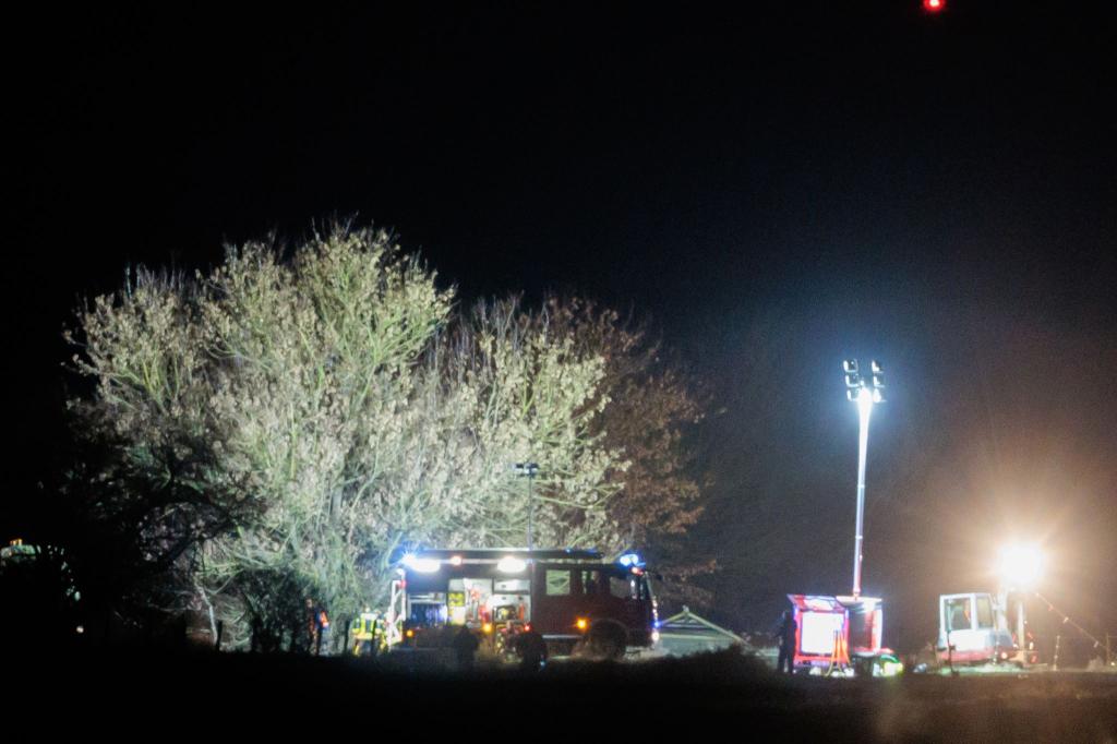 An einer Öl-Pipeline bei Gramzow waren mindestens 200.000 Liter Rohöl ausgetreten. - Foto: Carsten Koall/dpa
