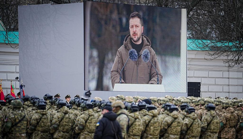 «Freie Wirtschaftszone»?: Selenskyj gibt Einblicke in den Stand der Verhandlungen. (Archivbild) - Foto: Kay Nietfeld/dpa