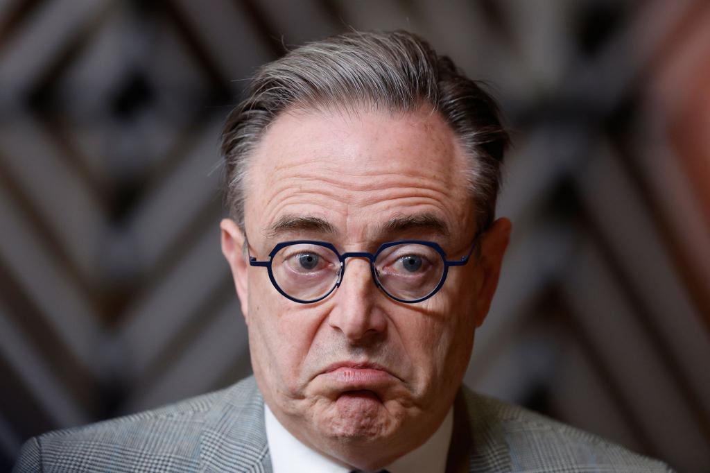 Belgiens Premier De Wever: In Belgien liegt der Großteil des in der EU eingefrorenen russischen Vermögens. (Archivbild) - Foto: Geert Vanden Wijngaert/AP/dpa