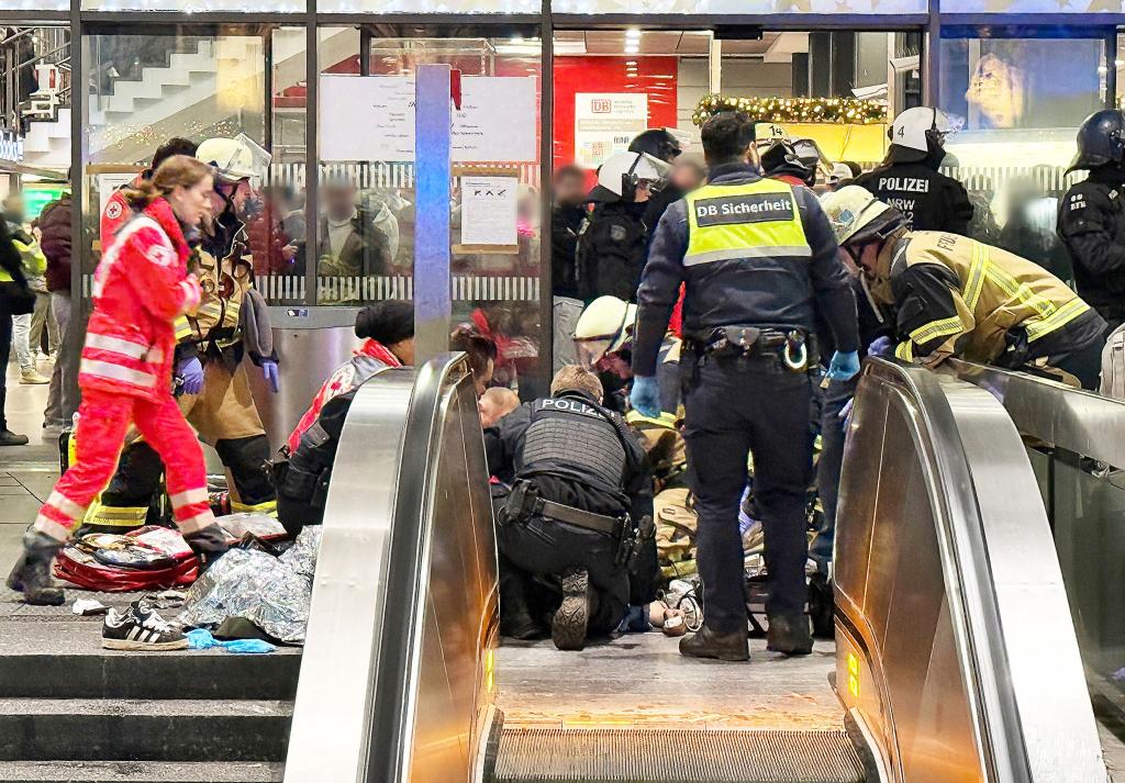 Messerattacke am Essener Hauptbahnhof - ein Verdächtiger sitzt jetzt in U-Haft. (Archivbild) - Foto: Stephan Witte/KDF-TV & Picture/dpa