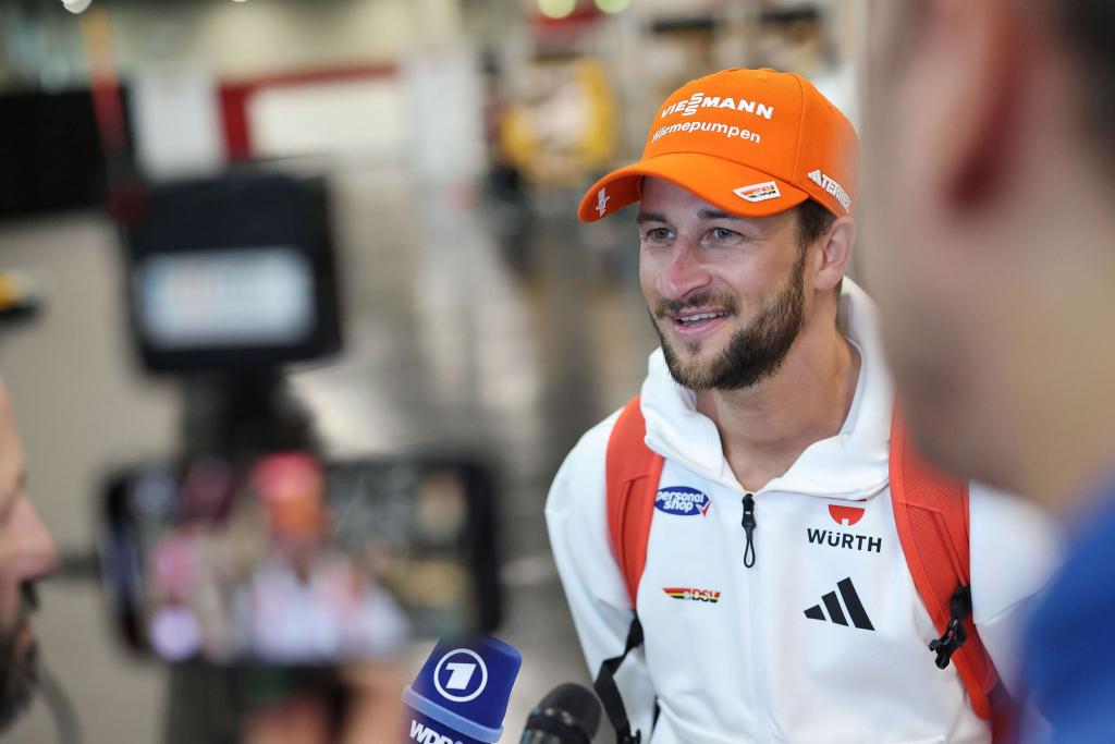 Markus Eisenbichler hat über sein Leben nach der Karriere gesprochen. (Archivbild) - Foto: Daniel Löb/dpa