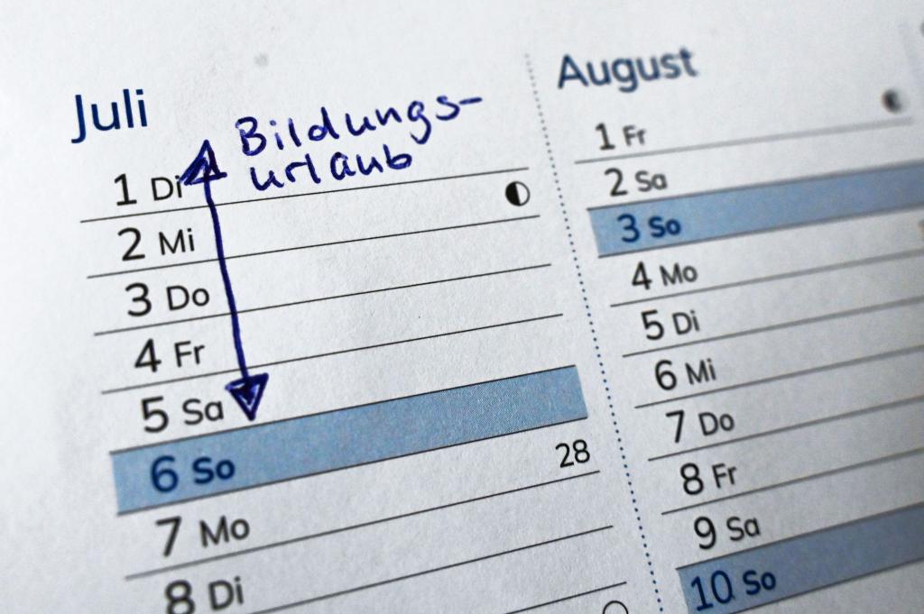 In 14 von 16 Bundesländern haben Arbeitnehmer einen Anspruch auf Bildungsurlaub - aber er wird nicht allzu oft genutzt. (Symbolbild) - Foto: Katharina Kausche/dpa