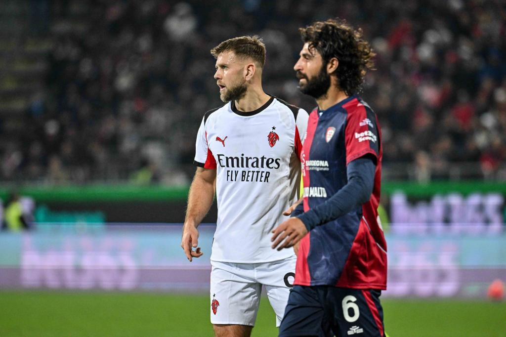 Erstes Spiel, erster Sieg - aber noch kein Tor: Milans neuer Stürmer Niclas Füllkrug (li.). - Foto: Luigi Canu/LiveMedia-IPA/ZUMA Press Wire/dpa