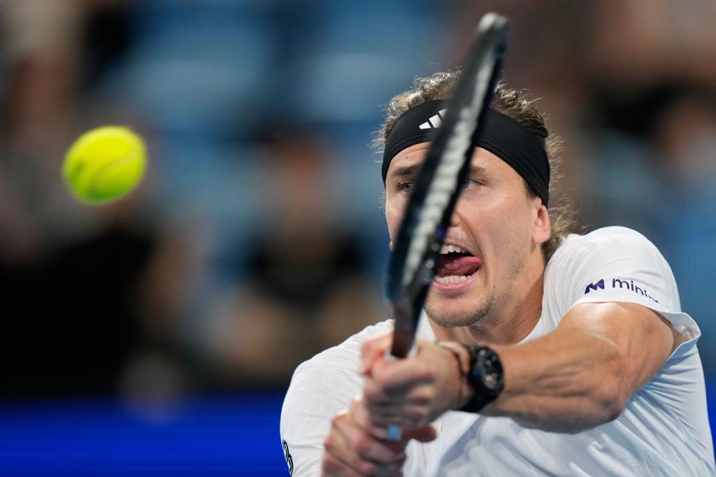 Alexander Zverev streckte sich vergeblich. - Foto: Rick Rycroft/AP/dpa