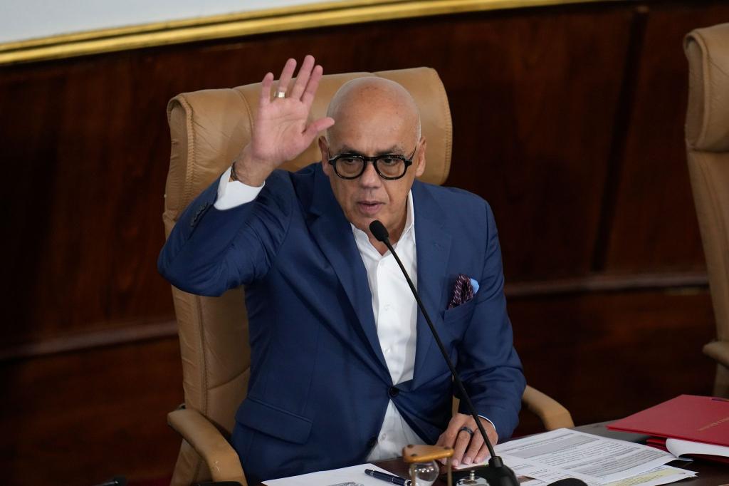 Details zur Freilassung der Häftlinge nannte Parlamentspräsident Jorge Rodríguez nicht. - Foto: Matias Delacroix/AP/dpa