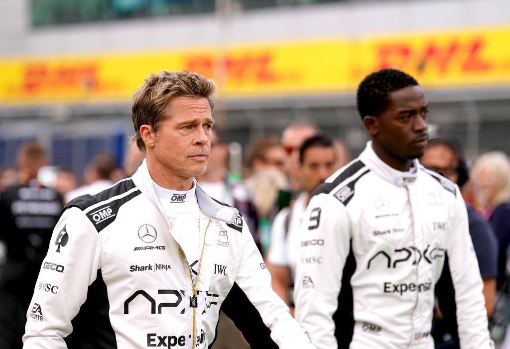 Der Rennsportfilm «F1» mit Brad Pitt hat Chancen auf einen Preis von Hollywoods Produzentenverband. (Archivbild) - Foto: Tim Goode/Press Association/dpa