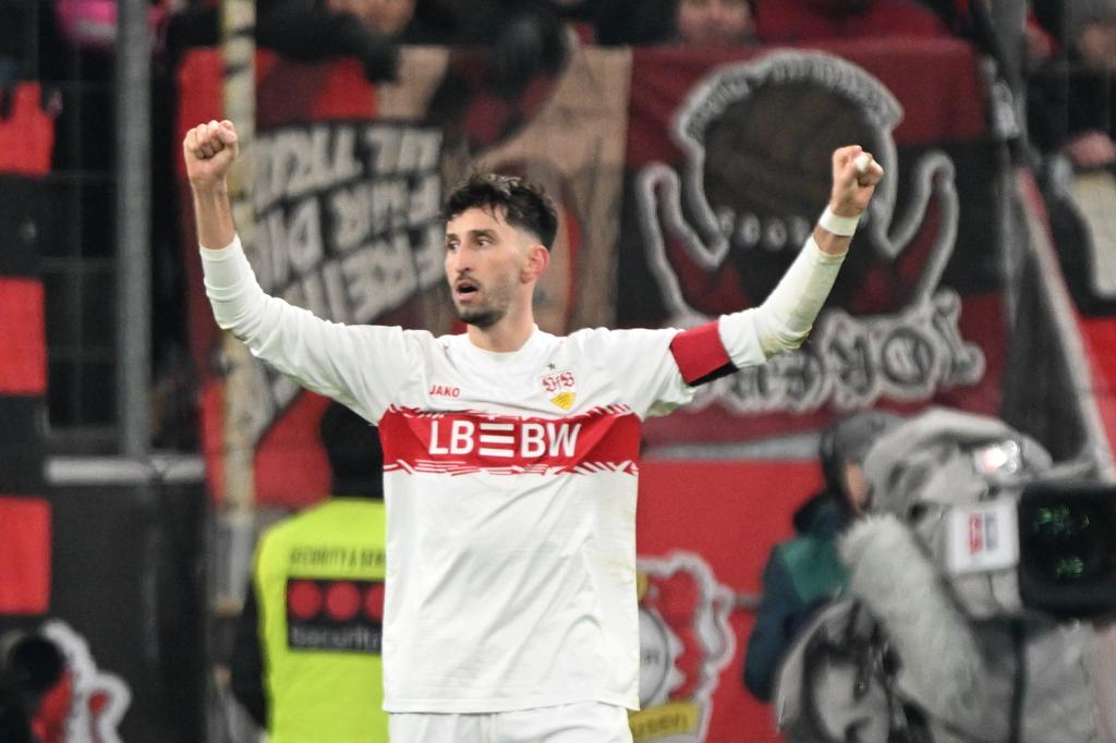 Die Stuttgarter führen Bayer eine bittere Niederlage zu. - Foto: Federico Gambarini/dpa