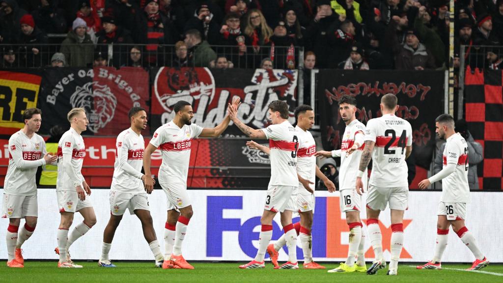 Erstmals seit April 2018 gewinnt der VfB Stuttgart wieder gegen Leverkusen - Foto: Federico Gambarini/dpa