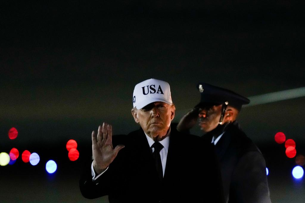 US-Präsident Donald Trump ist wenig offen für die Vorschläge aus Europa. - Foto: Julia Demaree Nikhinson/AP/dpa