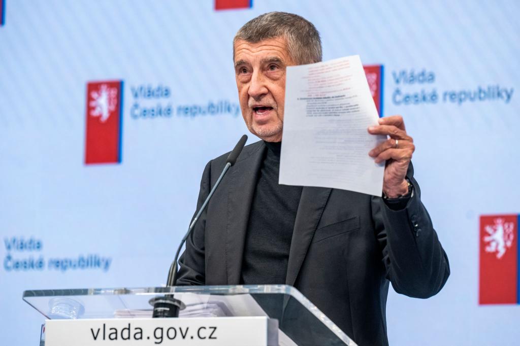 Tschechiens Ministerpräsident Babis steht vor erster Bewährungsprobe. - Foto: Šimánek Vít/CTK/dpa