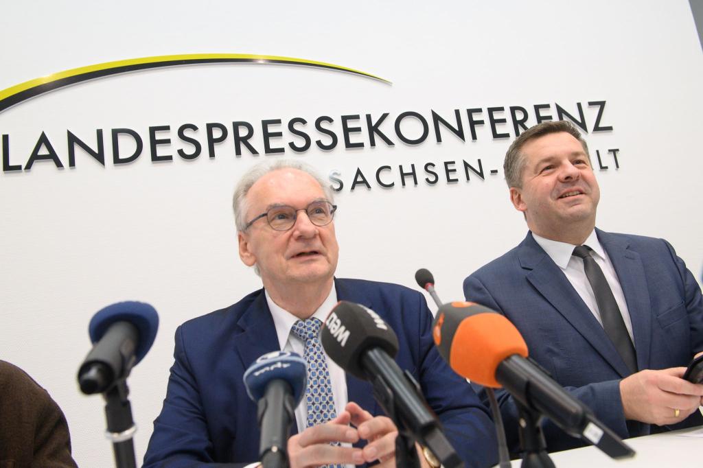 Reiner Haseloff will am 27. Januar als Ministerpräsident zurücktreten. Einen Tag später soll Sven Schulz zum Nachfolger gewählt werden. - Foto: Klaus-Dietmar Gabbert/dpa