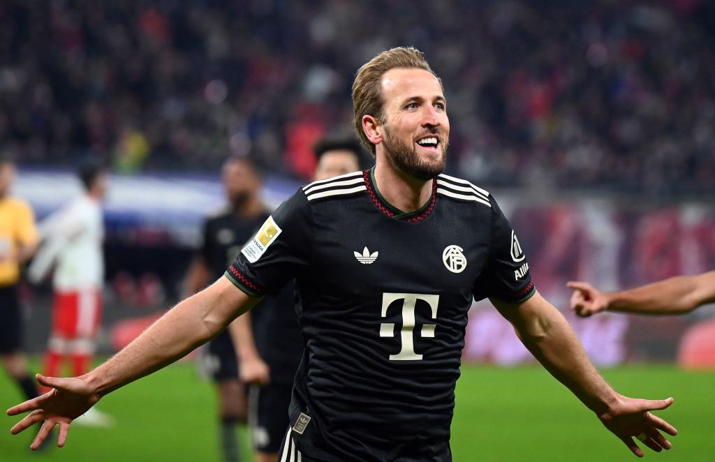 Zur Stelle, wenn es wichtig ist: Bayern-Torjäger Harry Kane. - Foto: David Hammersen/dpa