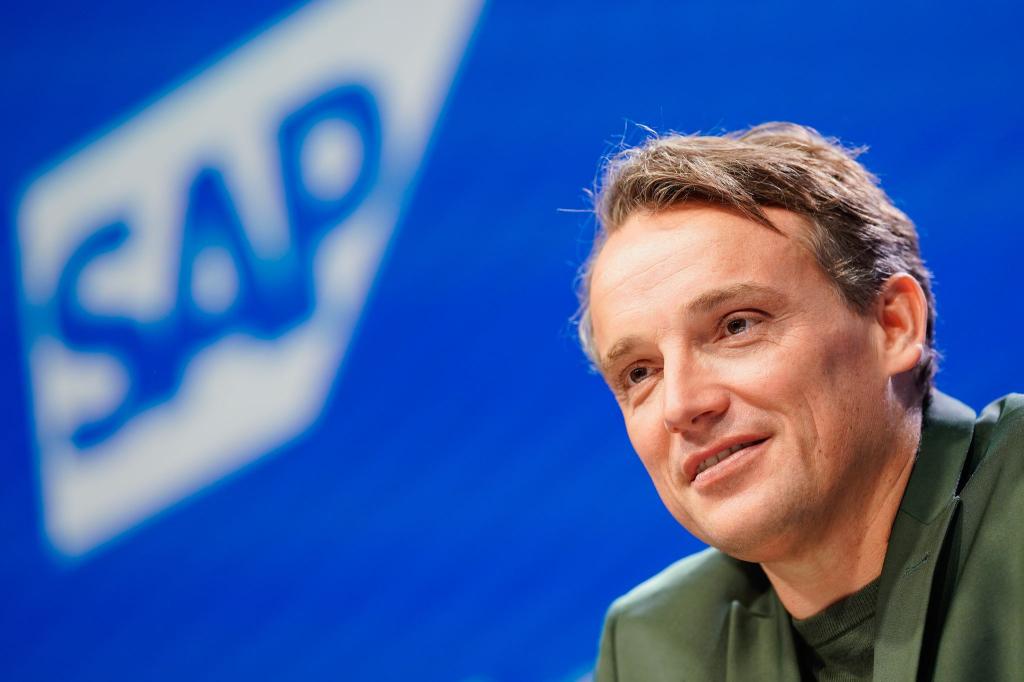 Der SAP-Chef hat sich zur AfD-Politik geäußert. (Archiv) - Foto: Uwe Anspach/dpa