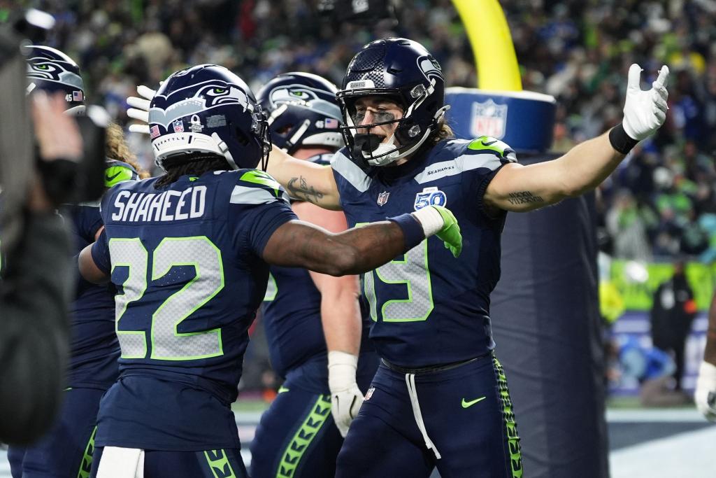 Die Seahawks stehen zum vierten Mal in ihrer Geschichte im Super Bowl - Foto: Lindsey Wasson/AP/dpa