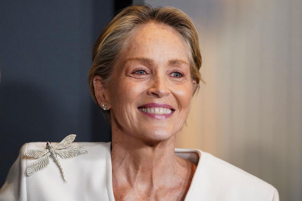US-Filmstar Sharon Stone («Basic Instinct») begleitet den österreichischen Süßwaren-Unternehmer Karl Guschlbauer zum Wiener Opernball. - Foto: Jordan Strauss/Invision via AP/dpa