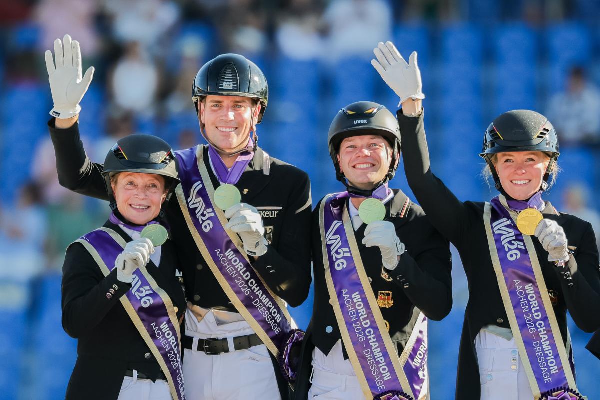 Erwitte is world champion! Dressage rider Katharina Hemmer wins World ...